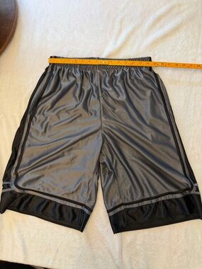 Men’s Athletic Shorts in a Stunning Charcoal Color Accented in Black